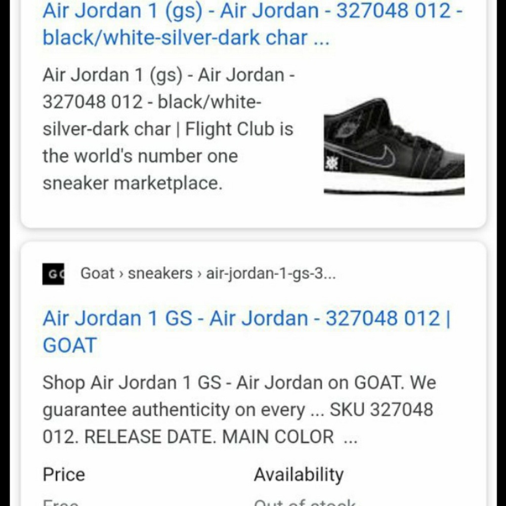 RARE Jordan 1s